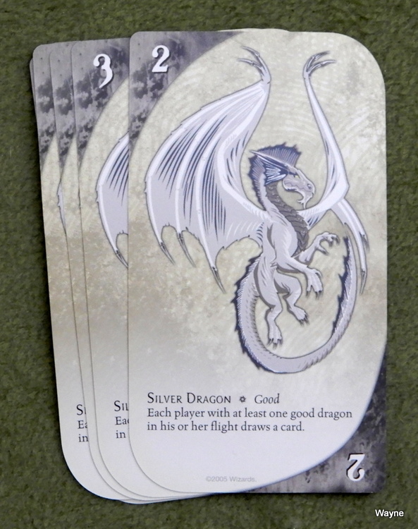 Three Dragon Ante - silver dragon