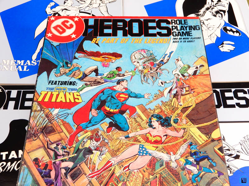 DC HEROES RPG 1e (1985): Card Photos and Reference